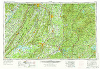 Rome 1958 topographic map thumbnail