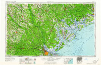 Savannah 1961 topographic map thumbnail