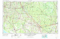 Valdosta 1954 topographic map thumbnail