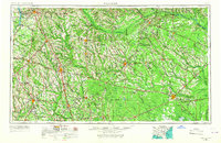 Waycross 1953 topographic map thumbnail