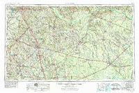 Waycross 1953 topographic map thumbnail