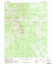 Abajo Peak 1985 topographic map thumbnail