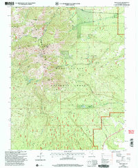 Abajo Peak 2001 topographic map thumbnail