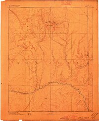 Abajo topographic map thumbnail