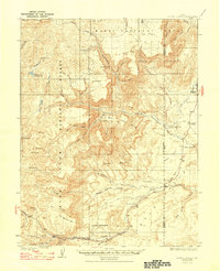 Acord Lakes 1925 topographic map thumbnail