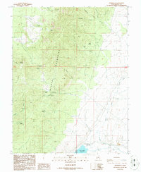 Adamsville 1986 topographic map thumbnail