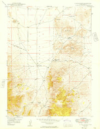 Allens Ranch 1949 topographic map thumbnail
