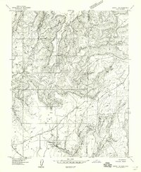 Aneth 1 NE topographic map thumbnail