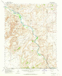Aneth 1962 topographic map thumbnail