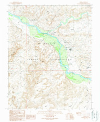 Aneth 1989 topographic map thumbnail