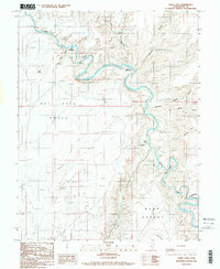 Angel Cove 1986 topographic map thumbnail