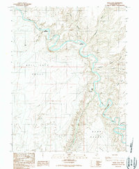 Angel Cove 1986 topographic map thumbnail