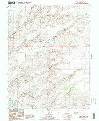 Angel Point 1986 topographic map thumbnail
