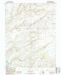 Angel Point 1986 topographic map thumbnail