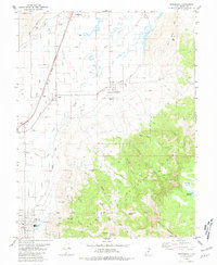 Annabella 1980 topographic map thumbnail