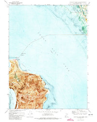 Antelope Island North 1972 topographic map thumbnail