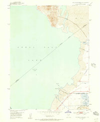 Antelope Island South 1952 topographic map thumbnail