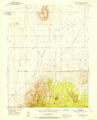 Antelope Peak 1950 topographic map thumbnail