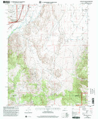 Antelope Range 2001 topographic map thumbnail