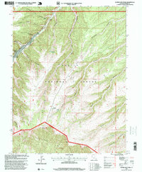 Anthro Mountain 1996 topographic map thumbnail