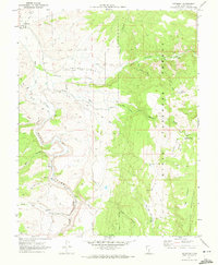 Antimony 1970 topographic map thumbnail