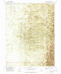 Aragonite SE 1973 topographic map thumbnail