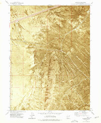 Aragonite 1973 topographic map thumbnail