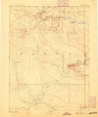 Ashley 1885 topographic map preview