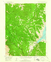 Aspen Grove 1948 topographic map thumbnail