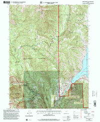 Aspen Grove 1998 topographic map thumbnail