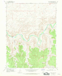 Asphalt Wash 1968 topographic map thumbnail