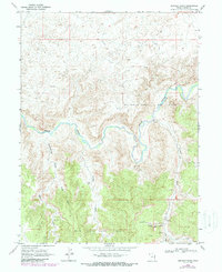 Asphalt Wash 1968 topographic map thumbnail