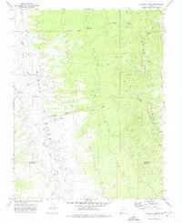 Atchison Creek 1971 topographic map thumbnail