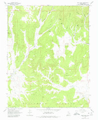 Bald Knoll 1966 topographic map thumbnail