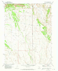 Bar X Wash 1970 topographic map thumbnail