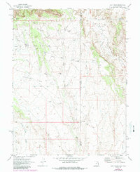 Bar X Wash 1970 topographic map thumbnail