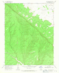 Basin Canyon 1968 topographic map preview