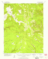 Bears Ears 1954 topographic map thumbnail