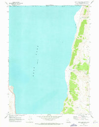 Bear Lake South 1969 topographic map thumbnail