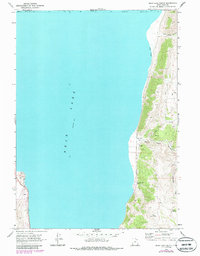 Bear Lake South 1969 topographic map thumbnail
