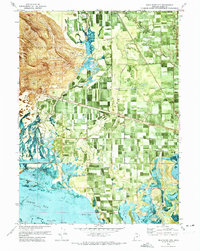 Bear River City 1972 topographic map thumbnail