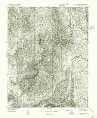 Beaver Dam Mts SE topographic map thumbnail