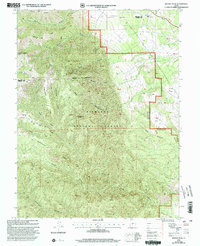 Beehive Peak 2001 topographic map thumbnail