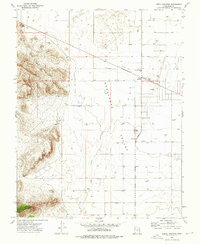 Beryl Junction 1972 topographic map thumbnail