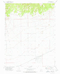 Beryl 1972 topographic map preview