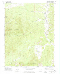 Bible Spring 1971 topographic map thumbnail