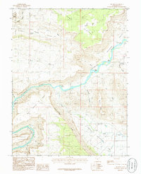 Big Bend 1985 topographic map thumbnail