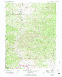 Big Dutch Hollow 1961 topographic map thumbnail