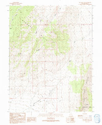Big Jensen Pass 1991 topographic map thumbnail