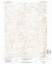 Big Pack Mtn. NE topographic map thumbnail